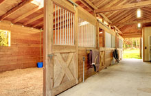 Higham Gobion stable construction leads